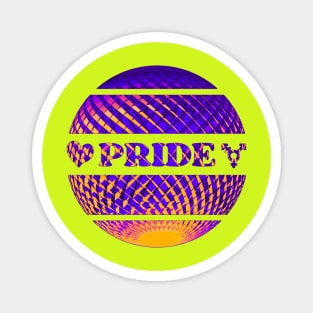 Pride Queer LGBT disco ball Magnet